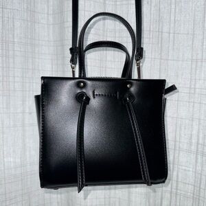 Leather Mini Handbag & Crossbody